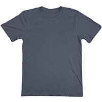 T-shirt uni surdimensionné pour homme 100% coton respirant à manches courtes imprimé