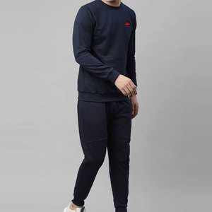 Survêtement d'hiver réversible léger pour homme grande taille, motif uni, logo personnalisé, design en coton respirant et écologique - Product Image 3