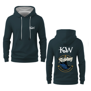 OEM sweats à capuche surdimensionnés vierges 400g sweats à capuche en polaire épaisse et lourde streetwear sweats à capuche en coton et polyester mélangés pour hommes - Product Image 3