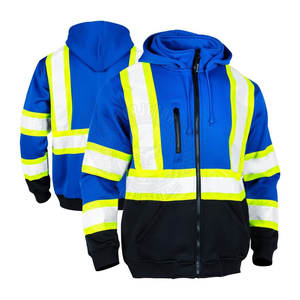Chaqueta de Trabajo para Hombre con Colores Brillantes y Material Reflectante, Ideal para la Construcción y Uso Industrial - Product Image 2