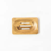 Porte-savon en bois de qualité export 100 %, finition naturelle, étagères en bois pour porte-savon à prix abordables