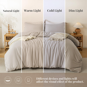 Tùy Chỉnh Cao Cấp Bông Giường Đặt Nữ Hoàng Bộ Đồ Giường Đặt Tấm Da Thân Thiện Chất Lượng Cao Nhuộm/In Ấn Mô Hình Duvet Cover Bộ Đồ Giường Đặt - Product Image 4