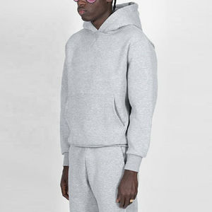 Survêtements unisexes Ensemble de sweat à capuche imprimé bouffant 3d personnalisé Joggers surdimensionnés Streetwear Sweats à capuche en molleton de coton pour hommes Survêtement pour hommes - Product Image 2