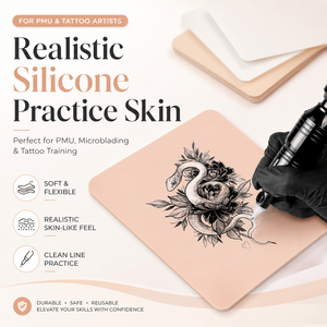 Peau d'entraînement en silicone pour maquillage permanent, double face, pour débutants, accessoires de <span class=keywords><strong>tatouage</strong></span> - Product Image 2