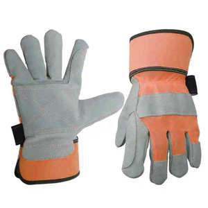 Guantes de Trabajo de Cuero Vacuno Cómodos, Antiestáticos, Resistentes a la Abrasión y al Desgarro, Sin Silicona - Product Image 6