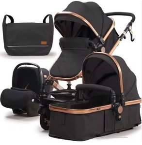 BEST SELLING 100% Qualité Supérieure CY BEX Poussette 3 en 1 Système de Voyage Poussette Réglable et Ensemble d'Accessoires - Product Image 3