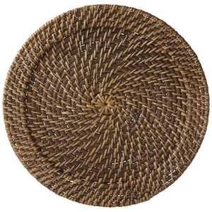 Lightweight Rattan Placemats Wholesale Handmade Rustic Charger Plates for Wedding Party Table Setting Restaurant Decor - Product Image 4