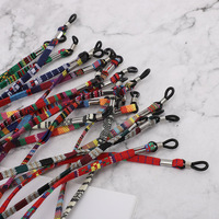 Nouvelle chaîne de lunettes rétro universelle, cordon de cou, chaîne de lunettes, décoration, cordon antidérapant, porte-lunettes de lecture