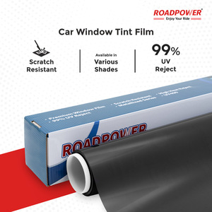 Film pour vitres Roadpower de haute qualité, série SPT, 1M*30M, noir clair, transparence cristalline, protection de la vie privée, protection UV améliorée - Product Image 3