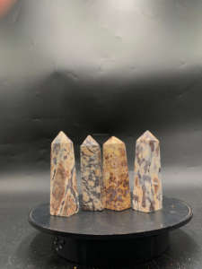 คริสตัลบำบัดหินอัญมณีขนาด2,5X2,5X9ซม. ทำจากแจสเปอร์หินธรรมชาติ - Product Image 4