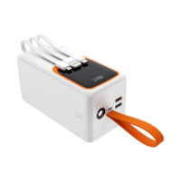 Baterías Externas de Alta Capacidad de 60000 mAh para Laptop, Celular, Camping, Emergencias, Tipo C