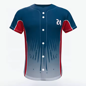 Conjunto de Uniforme de Béisbol y Sóftbol Personalizado de Alta Calidad para Adultos, Diseño Profesional, Ropa Deportiva Transpirable, Tallas Grandes Incluidas, 100% para Jugadores - Product Image 1