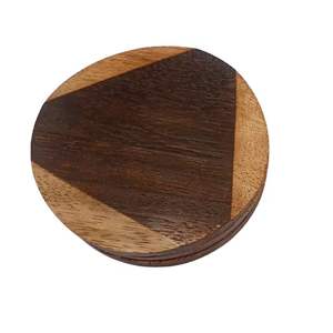 Posavasos de madera resistentes al calor Último diseño Artículos para bebidas Posavasos antideslizantes Tapetes y almohadillas - Product Image 1