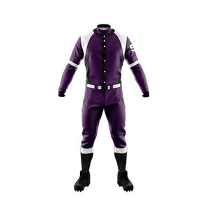 Mangas personalizadas superventas uniforme de béisbol más nuevo estilo 100% poliéster hecho uniforme de Jersey de béisbol - Product Image 3