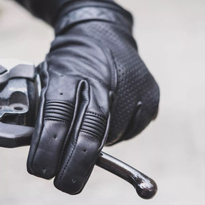 Gants d'équitation de moto confortables gants de cyclisme de course de vélo de moto avec écran tactile gants de moto en cuir pour hommes - Product Image 4