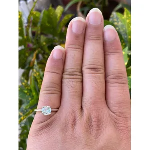 Natural Aquamarine <b>Ring</b> 925 Sterling Silver Handmade Fine Gemstone Jewelry Wholesale Supplier - Product Image 5