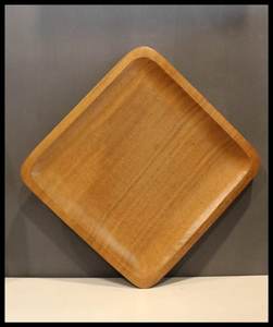 Solid Acacia Wood Dinner Plates <b>Set</b> Luxury Design Home Use Bulk Quantity Wooden Dishware Polished Technique for Food <b>Serving</b> - Product Image 3