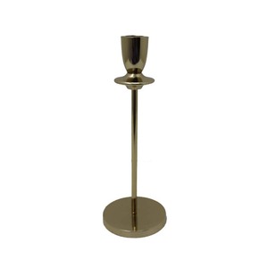 Candelabros cónicos de Metal Royal Look, forma redonda, acabado dorado para el hogar, boda, Navidad, decoración de mesa hecha a mano - Product Image 6
