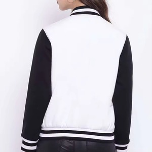 Nouveau style veste universitaire pour femmes en coton uni veste universitaire Letterman de meilleure qualité à la mode veste universitaire à bas prix - Product Image 6