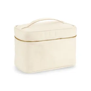Canvas <b>Toiletry</b> Bag Vanity Case - Product Image 3