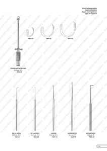 La aguja de ligadura Deschamp para los fórceps Overholt Productos de calidad Aguja de ligadura Deschamps hecha de acero inoxidable - Product Image 5