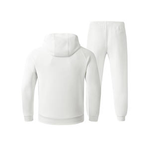 2025 personnalisé Streetwear pantalons de survêtement et sweat à capuche 2 pièces ensemble surdimensionné survêtements unisexe poids lourd ample Fitness porter des ensembles de survêtement - Product Image 2