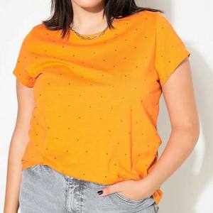 Camiseta de Verano Casual Ecológica al por Mayor para Mujer, 100% Algodón, Unisex, 180GSM, Compatible con Impresión Personalizada - Product Image 1