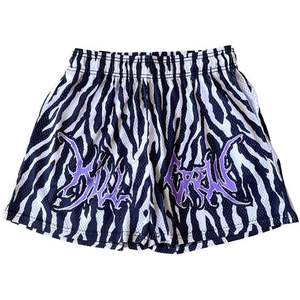 75% maille polyamide hommes 180 gsm ourlet fendu shorts OEM & ODM respirant personnalisé ceinture clastique short de sport - Product Image 5