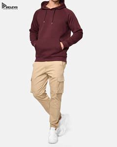 Meilleur prix, sweat-shirt à capuche surdimensionné pour homme en coton 100% respirant, sérigraphie unie, logo personnalisé, écologique, fabriqué au Pakistan - Product Image 5