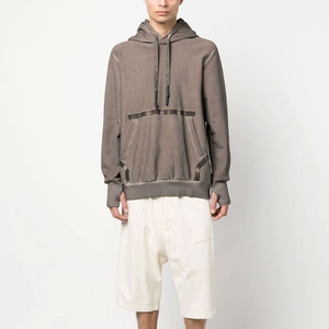 Nouveaux sweats à capuche en molleton français à bas prix 2026, sweats à capuche personnalisés vintage délavés à l'acide, sweats à capuche pour hommes à bas prix - Product Image 4