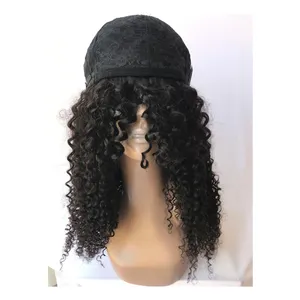 Wholesale Selling Human Hair Extensions 24 Inches Mongolian Afro Bob Curly Virgin Human Hair Wig Extensions - Order Now