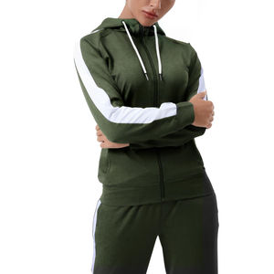 Nouvel Arrivage Ensemble de Survêtement Décontracté à Capuche pour Femme, Grande Taille, Coupe Ample, 100% Coton Respirant, Couleur Unie, Personnalisable - Product Image 6