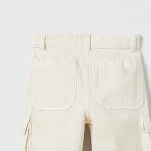Pantalones cargo de Alta calidad para niños, nuevos diseños, pantalones Cargo con múltiples bolsillos, pantalones al por mayor, lo último en ropa de calle, pantalones Cargo para niños - Product Image 4