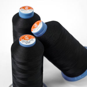 เส้นใยโพลีเอสเตอร์แบบต่อเนื่องขนาด210D/2 100% เส้นใยโพลีเอสเตอร์ทนน้ำสำหรับรองเท้างานตามสั่ง - Product Image 4