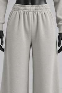 Women Loungewear <b>Set</b> Long Sleeve and Wide Leg Pants <b>Two</b> <b>Piece</b> Knit <b>Lounge</b> Outfit Autumn - Product Image 6