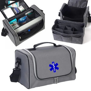 Ensemble de trousse de premiers soins étanche sac médical voyage en plein air sac de médecine infirmières sac de rangement médecin avec bandoulière Oem - Product Image 1