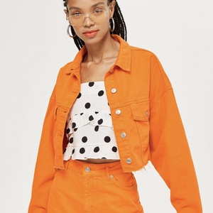 Chaquetas Vaqueras de Manga Larga para Hombre, Diseño Moderno, Color Claro, Logotipo Personalizado, Jeans Lavados de Invierno - Product Image 6