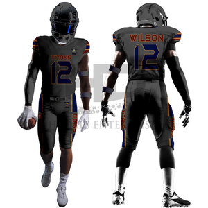 Servicio OEM último estilo uniforme de fútbol americano hecho a medida uniforme de fútbol americano a granel - Product Image 3