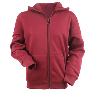 Doublure en satin de haute qualité en coton unisexe pour hommes Logo personnalisé brodé Casual Thermal Full Zip Up Silk Inside Hood Satin - Product Image 4