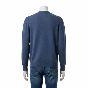 Autumn Anti Pilling Anti-static Knit Polyester Cotton Warm Wool Liner <b>Long</b> Lantern <b>Sleeve</b> Pullover <b>Shrug</b> Men Women Casual Daily - Product Image 3