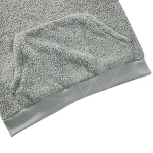 เสื้อฮู้ดดี้ผู้ชายสำหรับฤดูหนาว สีพื้น ผ้าฟลีซรักษ์โลก สกรีนโลโก้ได้ ของใหม่ - Product Image 2