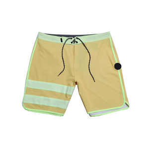 Pantalones Cortos Casuales de Moda para Hombre, Precio al por Mayor Personalizado, Diseño con Cordón Ajustable, Tejido Ecológico Teñido en Hilo, Patrón 2026 - Product Image 6