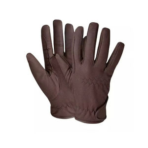 Vente en gros de gants d'équitation en cuir unisexes pour l'hiver, personnalisables, dernier design, gants d'équitation à la mode - Product Image 1