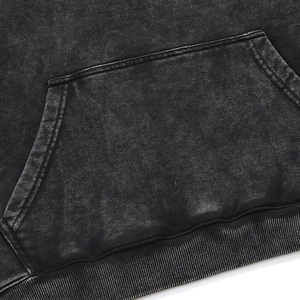 เสื้อฮู้ดสำหรับผู้ชายผ้าคอตตอนรุ่นใหญ่พิเศษพิมพ์ลาย3D มีซิปซักแบบมีฮู้ดสำหรับใส่ล้างกรดไซส์ใหญ่กว่า100% - Product Image 3