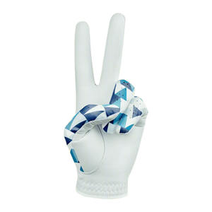 Gants de golf de haute qualité, design personnalisé, doigts entiers, cuir de cabretta véritable, fermeture à boucle et crochet antidérapante, résistants au vent - Product Image 4