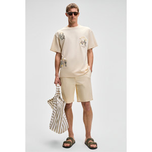 Camiseta GRIMELANGE BOLICHE para Hombre, Cuello Redondo, 100% Algodón Orgánico, Corte Holgado - Product Image 3