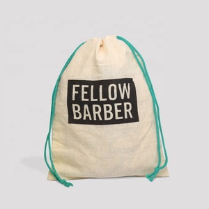 Sac à cordon écologique en coton doux Sacs cadeaux en coton de couleur unie naturelle avec cordon pour les fonctions de mariage à vendre - Product Image 2