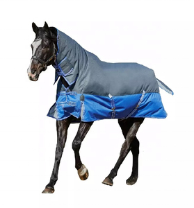 Alfombra de caballo de invierno personalizada más vendida, hoja de protección de lana transpirable para caballo, manta de alta calidad - Product Image 4