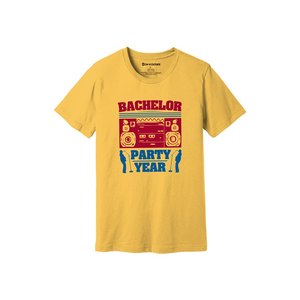 Camiseta de algodón 100% con temas de fiesta personalizables estampado Casual estilo 3D 12 opciones de color pesado GSM 160-180 100% tela de algodón - Product Image 1