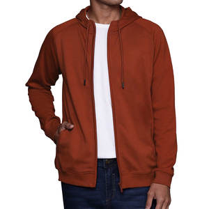 Sweat à capuche en coton pour homme sur mesure, fermeture éclair, confortable, doux, en polaire, streetwear, mode, sweats à capuche de haute qualité, vente en gros - Product Image 1